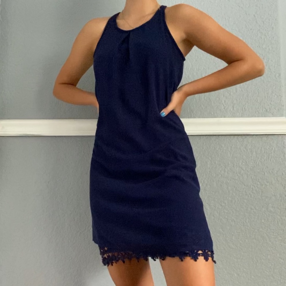 NAVY DRESS